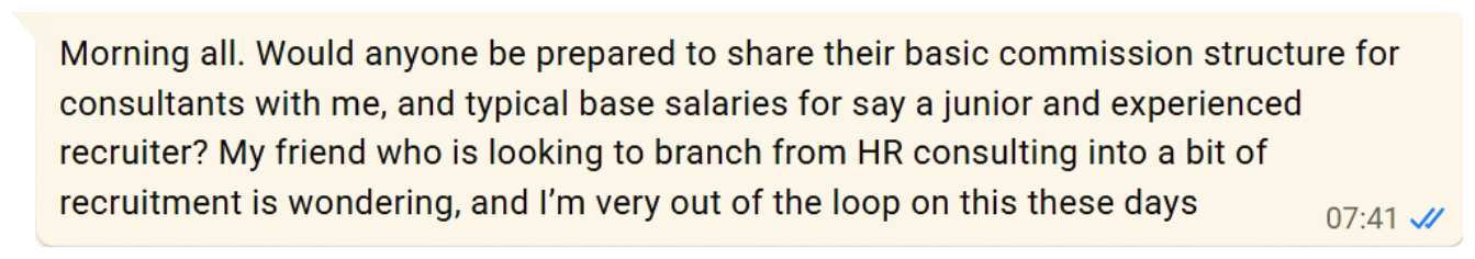 A question asked by a RecWired member
