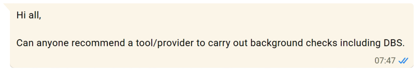 A question asked by a RecWired member